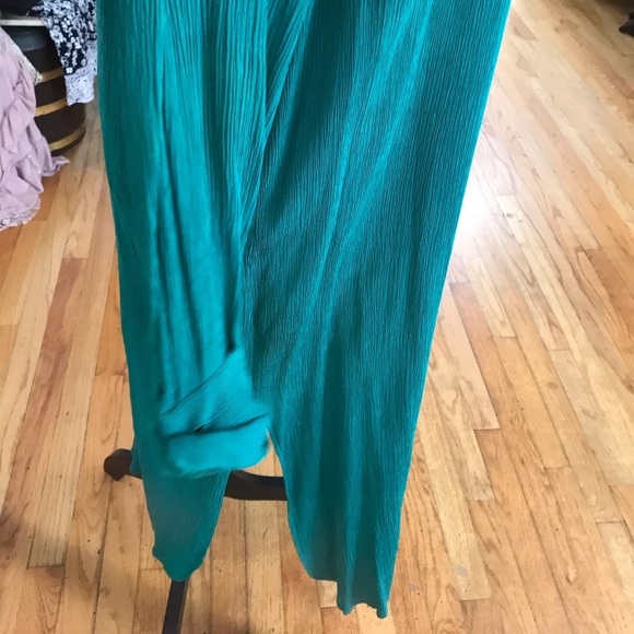 Dana Buchman  size 10 emerald green 2 pc duster & tank - Picture 7 of 15